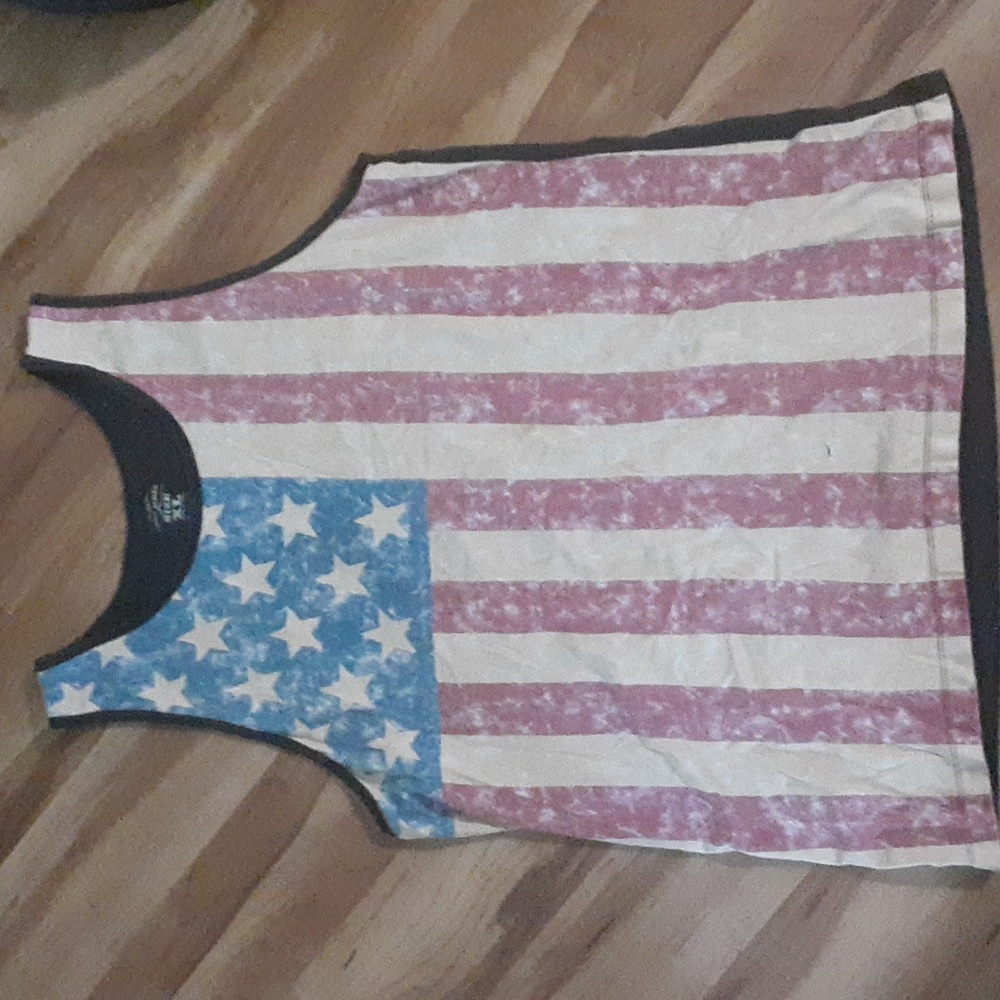 Men's American Flag Tank Top